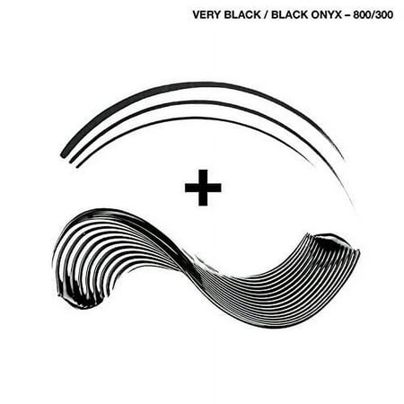 COVERGIRL The Super Sizer Mascara, Very Black 800, 0.4 fl oz + Intensify Me! Eye Liner, Intense Black 300, 0.03 fl oz