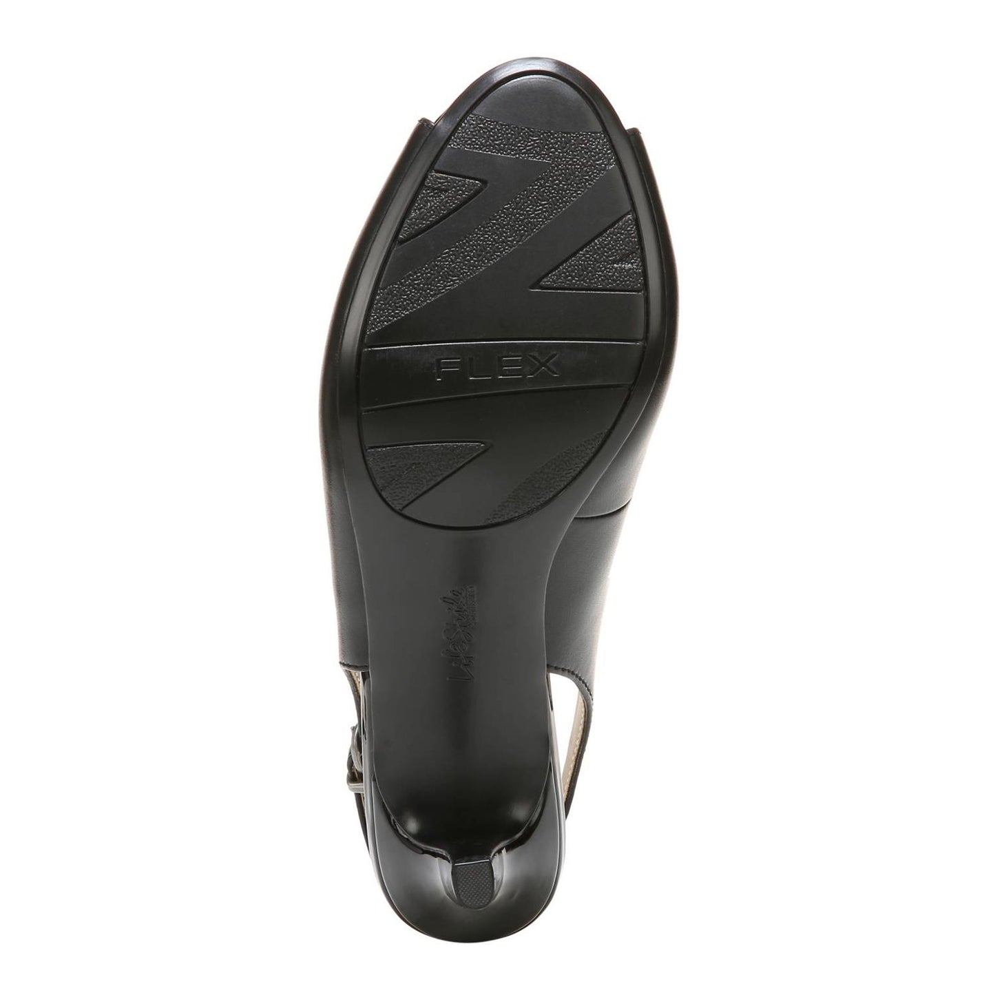 Women's 8M - LifeStride Teller Slingback Dress Heels - Black *Minor Box Damage*