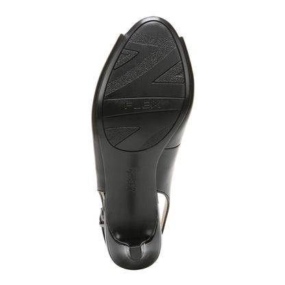 Women's 8M - LifeStride Teller Slingback Dress Heels - Black *Minor Box Damage*