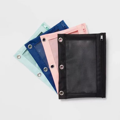 Mesh Binder Pencil Pouch - up&up