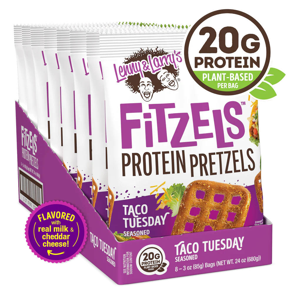 Fitzels Protein Pretzels 3oz Taco Tuesday 8 Count (BB Apr 27 2027)