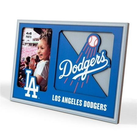 YouTheFan Los Angeles Pacific University Dodgers 3D Logo Picture Frame