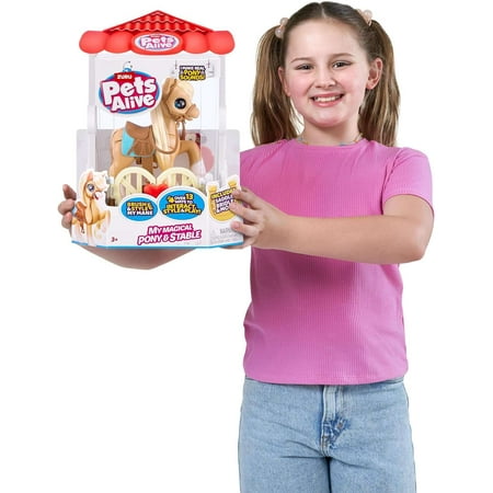 Pets Alive My Magical Pony & Stable Robotic Pet Figure