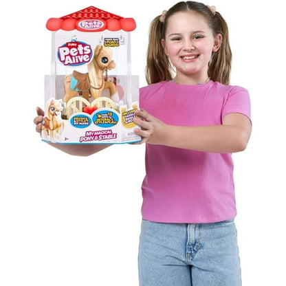 Pets Alive My Magical Pony & Stable Robotic Pet Figure