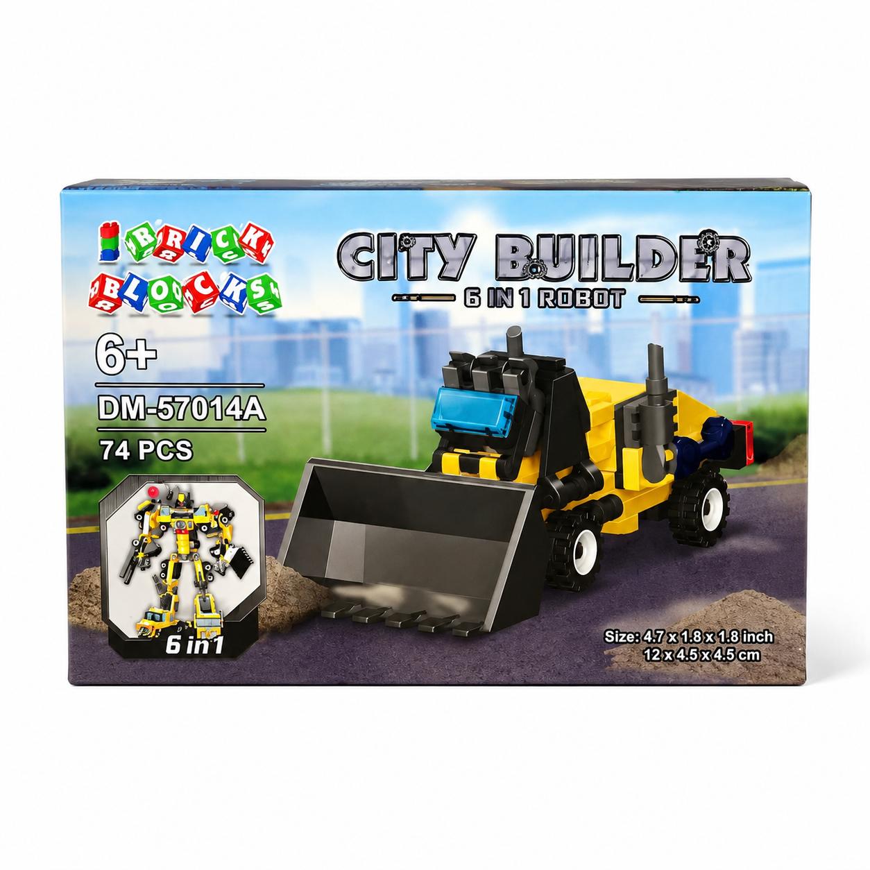 City Builder 6 In 1 Robot (Variation Chosen At Random)