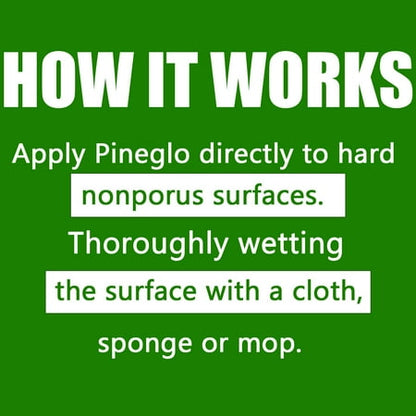 Pine Glo Kitchen & Bath Household Cleaner, Lemon, 40 oz *Damaged Package See Desc*