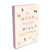Studio Oh!  Journals and Planners  - 'Good Things Will Happen' 5' X 7.25' Coptic-Bound Journal