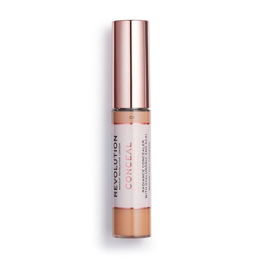 Makeup Revolution Conceal & Hydrate Concealer - C11 Medium - 0.45 Oz