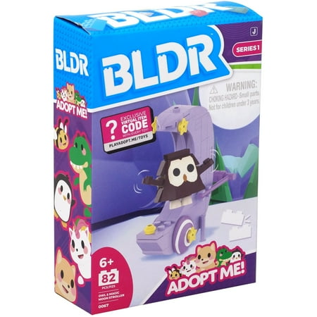 BLDR Adopt Me! Owl & Magic Stroller Building Set