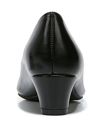 Women's 7.5 M LifeStride Minx Kitten Heel Pumps - Black