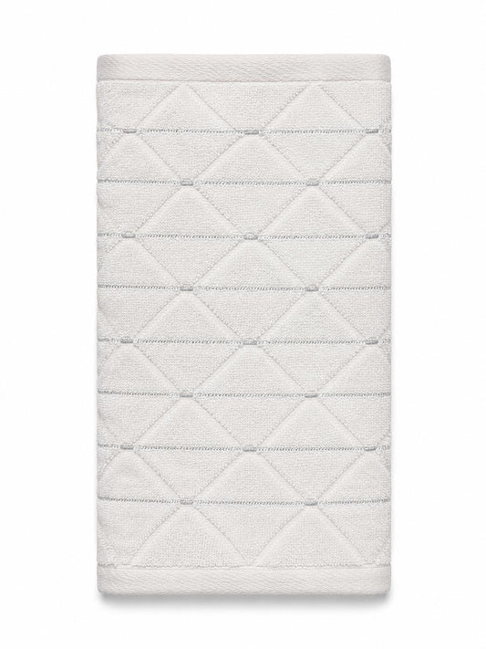 Martex Restore White Textured Hand Towel