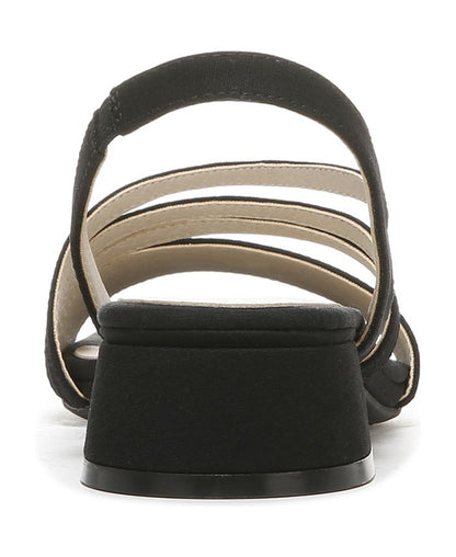 Women's 10M - LifeStride Joy 2 Slingback Dress Sandals - Black