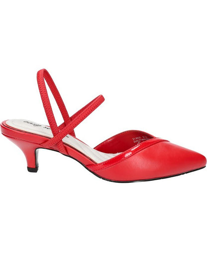 Women's 8.5M - Easy Street Unna Pumps - Red Patent *Minor Box Damage*
