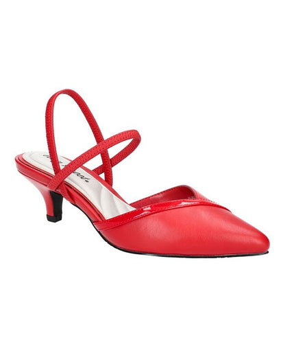Women's 8.5M - Easy Street Unna Pumps - Red Patent *Minor Box Damage*