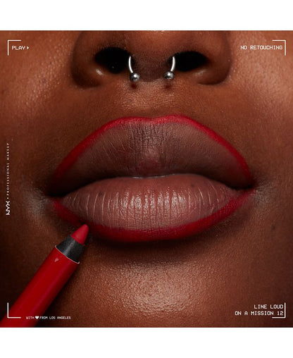NYX Professional Makeup Line Loud Lip Pencil - Total Baller
