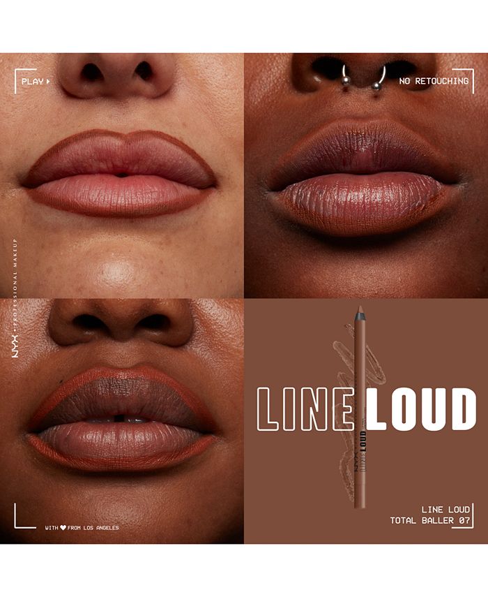 NYX Professional Makeup Line Loud Lip Pencil - Total Baller