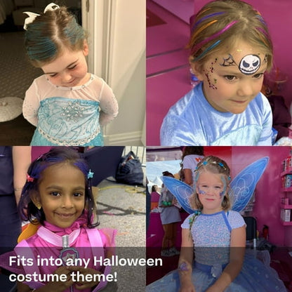 Hally Hair Shade Stix, Temporary Hair Makeup, Orange, Vegan, 12 ml