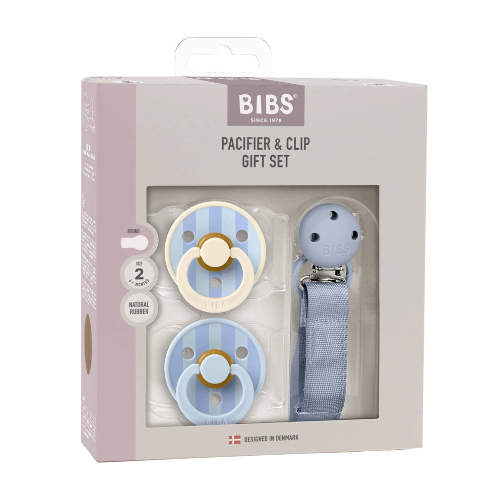 Bibs Pacifier Gift Set 6+ Months