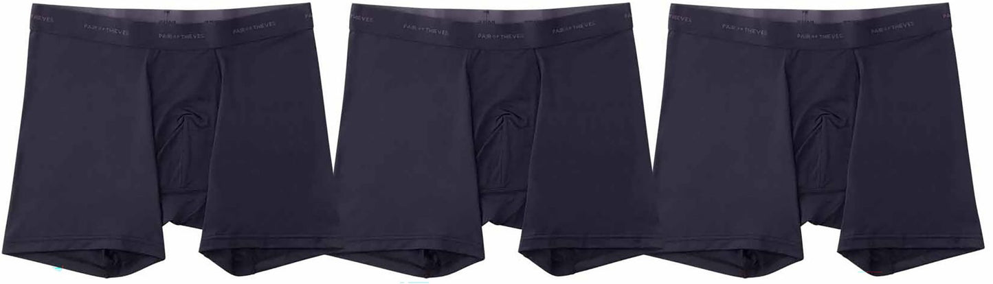 Men's M Pair of Thieves Quick Dry Polyester Boxer Briefs 3 Pack