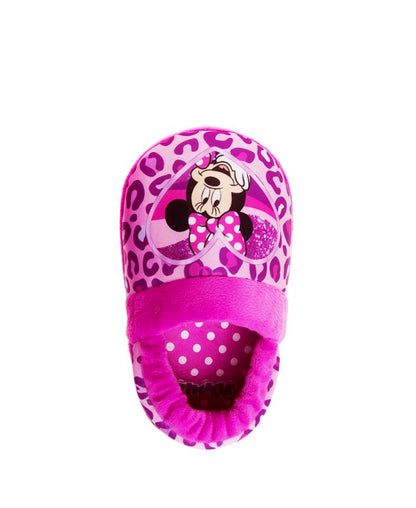 Girls' 5/6 Toddler Disney Minnie Mouse Dual Sizes Slippers