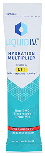 Liquid I.V. Hydration Multiplier Drink - Strawberry, 0.56 oz *Exp 07/30/2026*