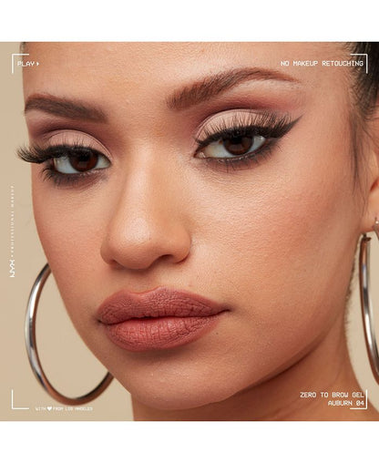 NYX Professional Makeup Zero To Brow Gel - Red - Auburn