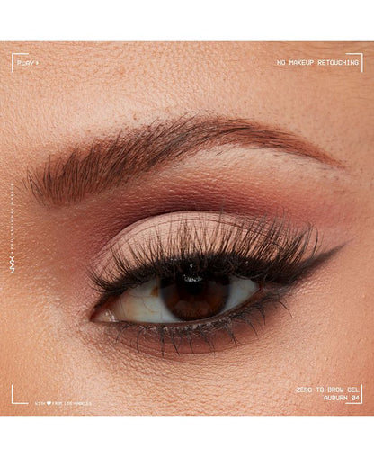 NYX Professional Makeup Zero To Brow Gel - Red - Auburn