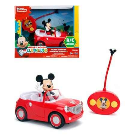 Jada Disney Junior Mickey Mouse Roadster RC Radio Control Car