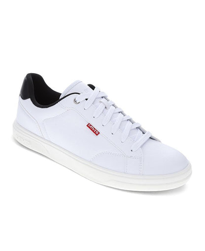 Men's 10.5 M Levi's Carter Casual Athletic Sneakers - White *Damaged Box*