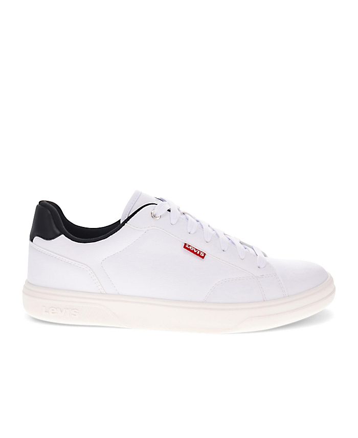 Men's 10.5 M Levi's Carter Casual Athletic Sneakers - White *Damaged Box*