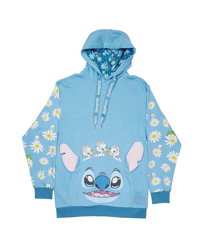 Loungefly - Lilo and Stitch Springtime Daisy Pullover Unisex Hoodie