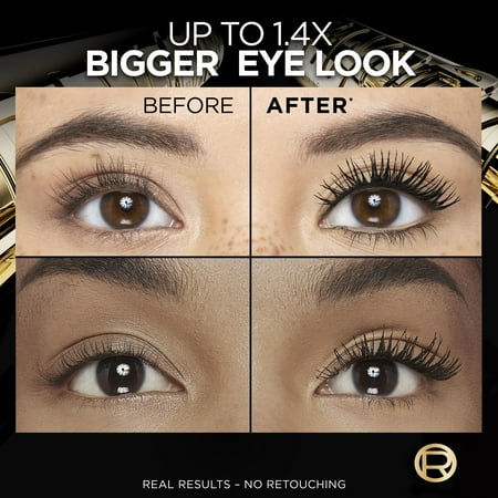 L'Oreal Paris Voluminous Panorama Smudge Resistant Mascara, 701 Blackest Black