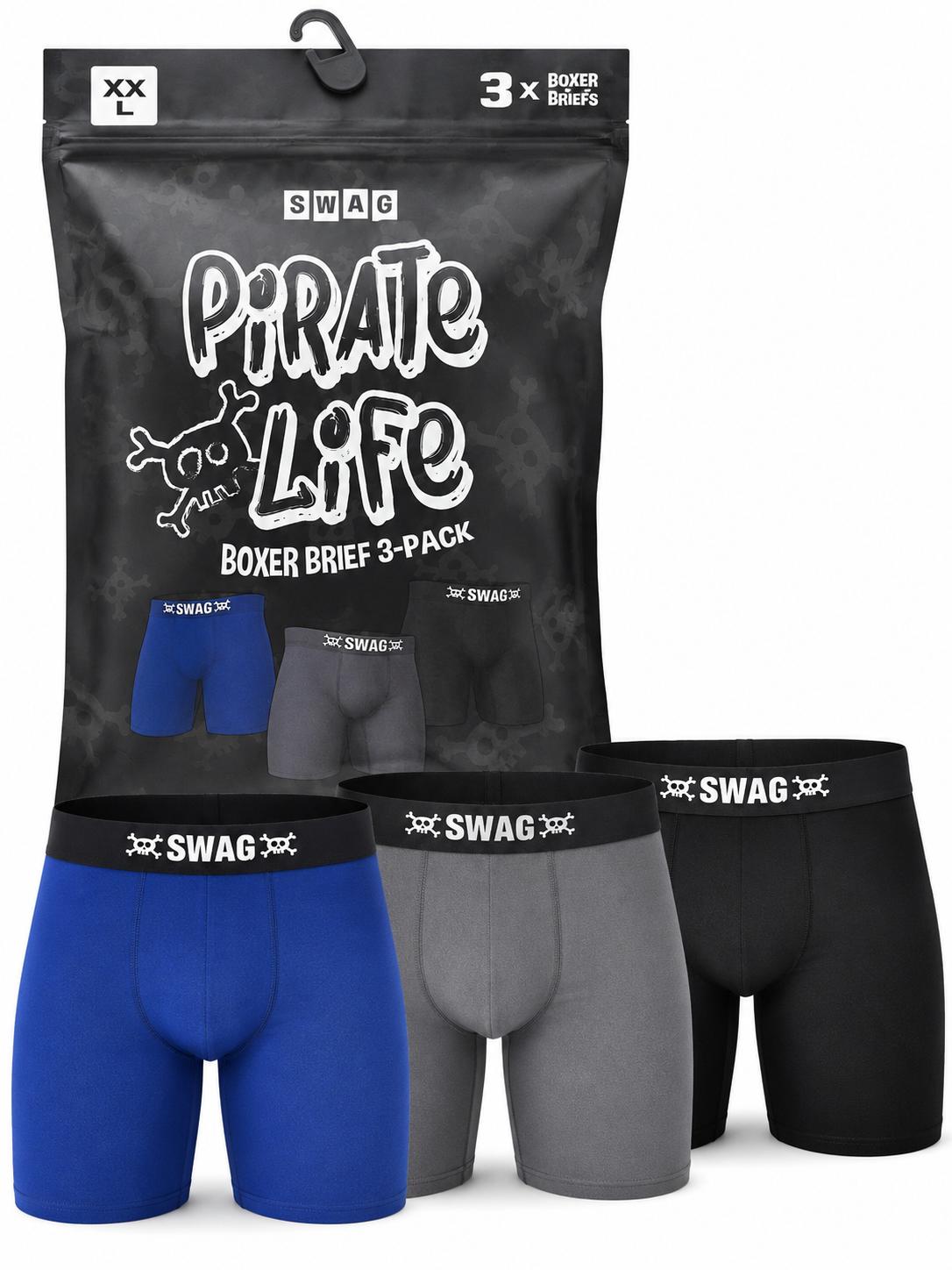 SWAG UnBasics - Pirate Life 3-Pack Boxers 2xl