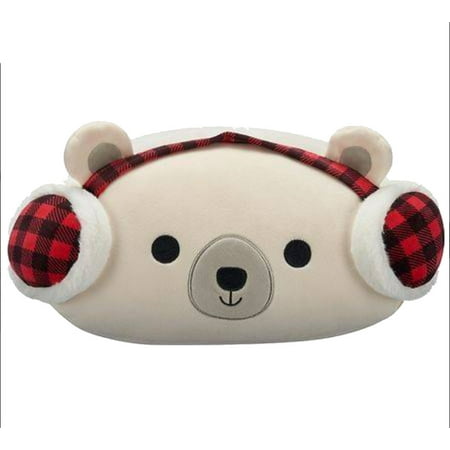 Squishmallows Stackable Brooke the Polar Bear Plush 12 in