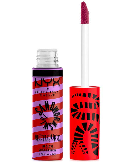 NYX Professional Makeup Sandworm Swirl Lip Gloss - Red