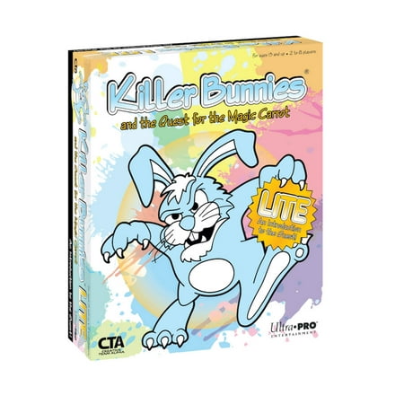 Playroom Entertainment Killer Bunnies Lite - An Introduction To The Quest for the Magic Carrot Game, 2-8 Players Ages 13+