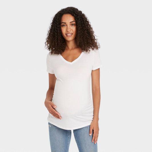 3pk Bundle Maternity Top Size L - Isabel Maternity by Ingrid & Isabel  Black : Tank, T-Shirt, Long Sleeve