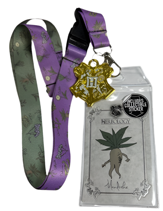 Harry Potter Lanyard Herbology Mandrake Bioworld
