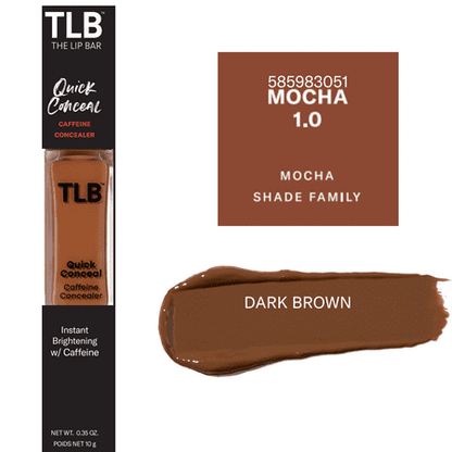 The Lip Bar Quick Conceal Caffeine Concealer, Mocha 1.0