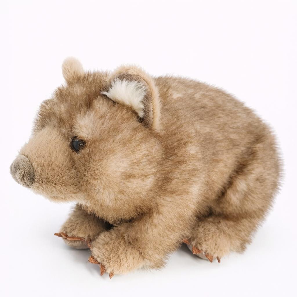 JIANEEXSQ Realistic Wombat Stuffed Animal Doll