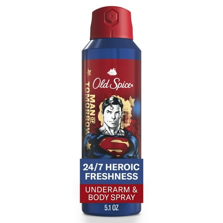 Old Spice Aluminum Free Deodorant for Men - Smell Like a Hero, Superman, Bright Citrus and Cosmos Scent, 5.1 oz