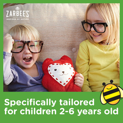 Zarbee's Children's Daytime Cough Syrup + Mucus Relief, Mixed Berry, 4 OZ *Exp 12/26*