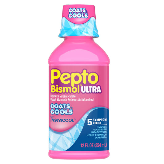 Pepto Bismol Ultra with InstaCOOL Liquid *Exp 06/2027*
