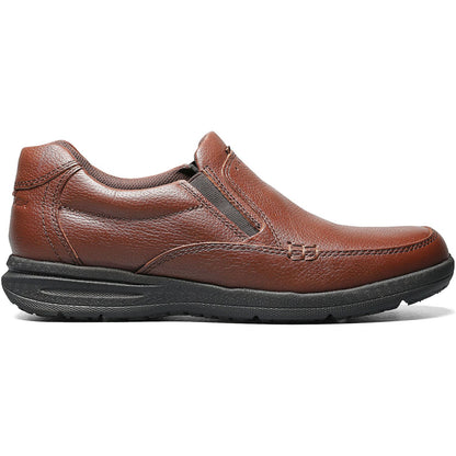Men's 13 XWide Nunn Bush Cam Moc Toe Casual Slip On Shoes Cognac Tumble