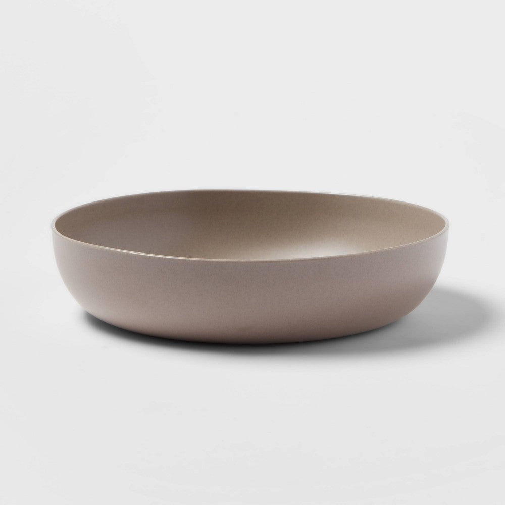 42oz Plastic Redington Dinner Bowl Brown - Threshold