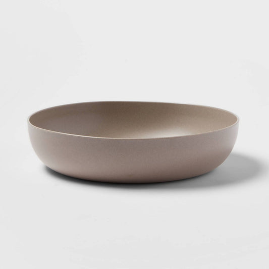 42oz Plastic Redington Dinner Bowl Brown - Threshold