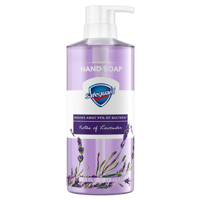 Safeguard Liquid Hand Soap, Lavender Scent 15.5 oz