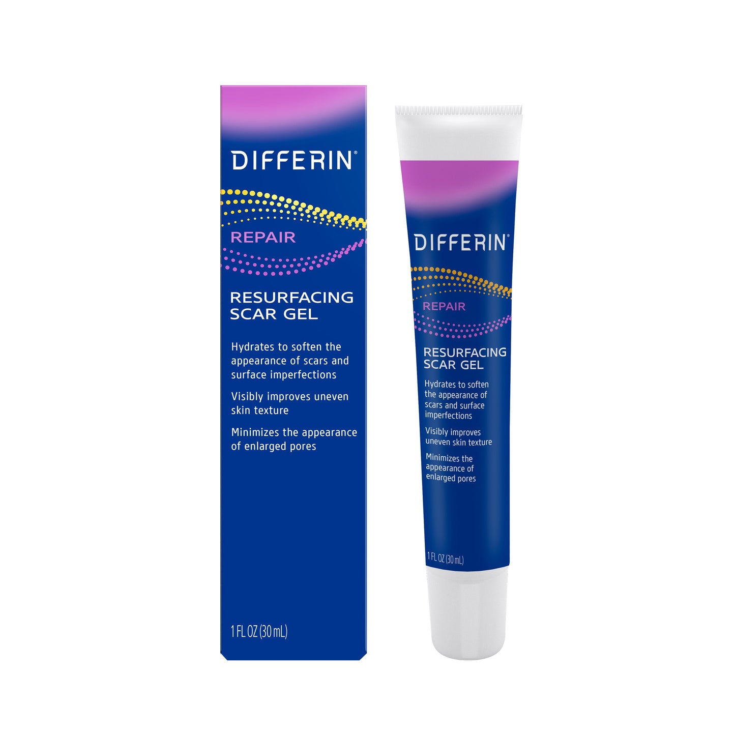 Differin Resurfacing Scar Gel, 1 oz *Packaging May Vary*
