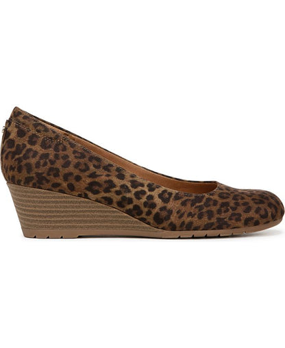 8 Women's Dr. Scholl's Be Flex Round Toe Wedge Pumps - Multi