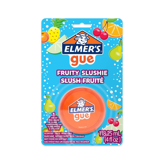 Elmer's Gue Premade Slime Fruity Slushie Crunchy Slime Scented 1ct
